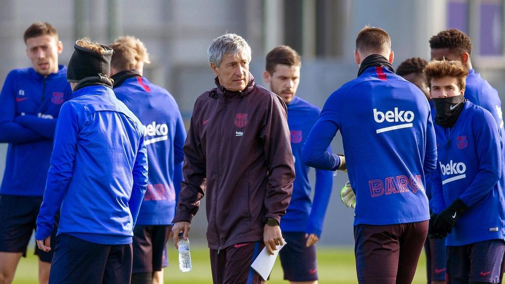 Quique Setién äußerte sich zu möglichen Verstärkungen beim FC Barcelona