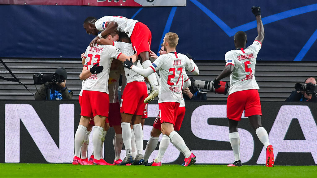 RB Leipzig im Viertelfinale der Champions League