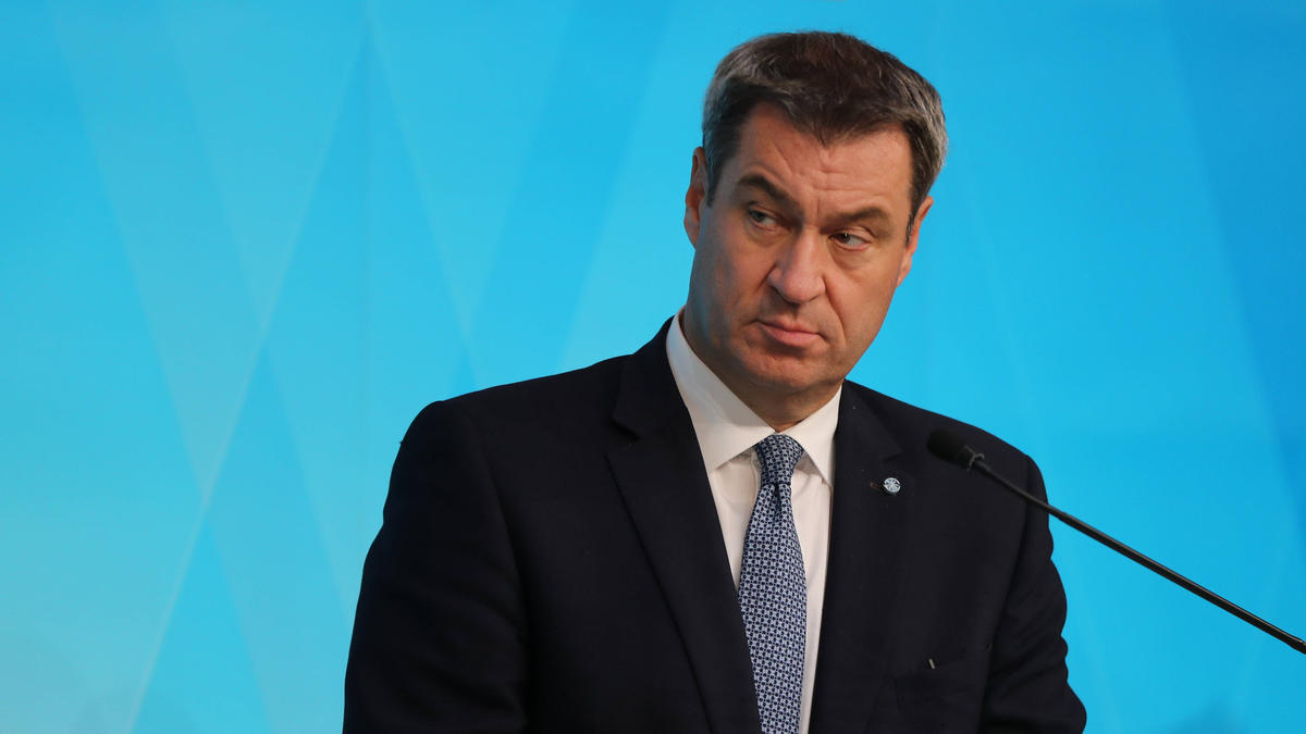Der Druck auf den Ministerpräsidenten Söder wird erhöht Der Druck auf den Ministerpräsidenten Söder wird erhöht