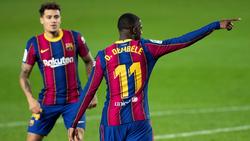 Ex-BVB-Star Ousmane Dembélé rettete dem FC Barcelona immerhin einen Punkt