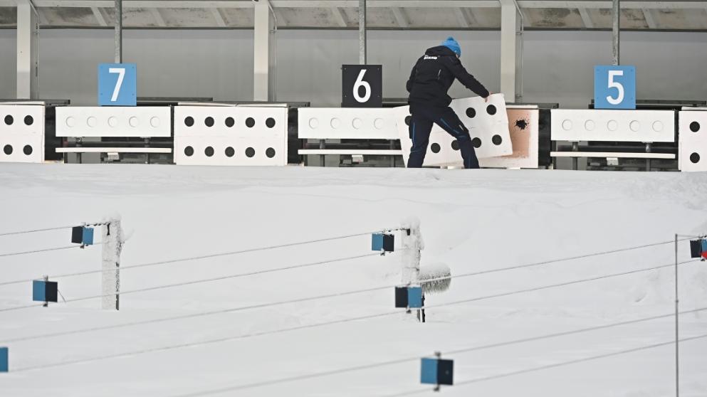 Positive Coronatests beim Biathlon-Weltcup in Oberhof Positive Coronatests beim Biathlon-Weltcup in Oberhof