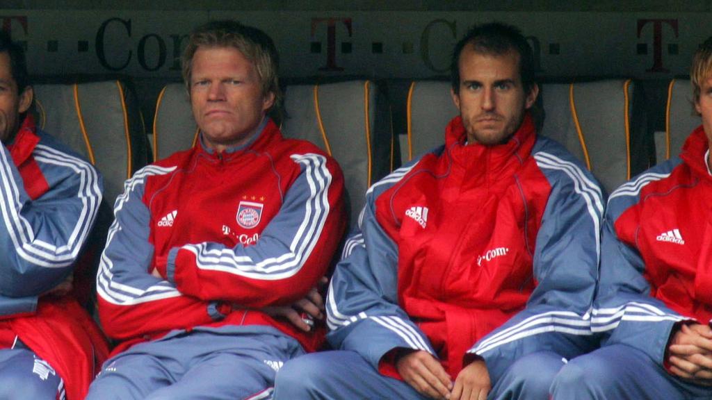 Kahn und Scholl spielten jahrelang gemeinsam beim FC Bayern