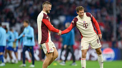 Eric Dier (l.) ist beim FC Bayern nur noch Ergänzungsspieler