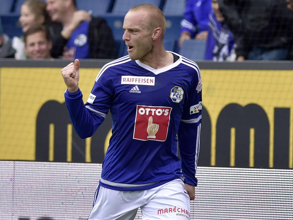 Marco Schneuwly schießt Luzern zum Sieg in Zürich Marco Schneuwly schießt Luzern zum Sieg in Zürich