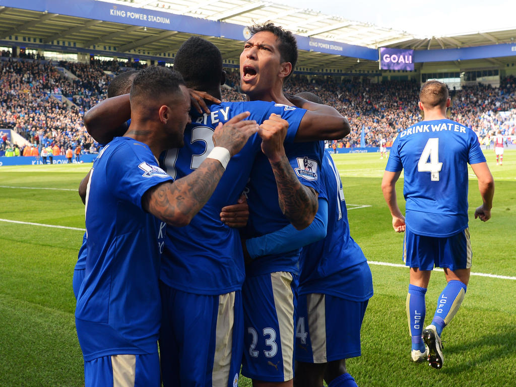Ulloa es habitualmente suplente de Vardy en el Leicester. (Foto: Getty) Ulloa es habitualmente suplente de Vardy en el Leicester. (Foto: Getty)