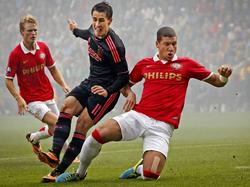 Gestreden wordt er altijd wel als PSV en Ajax tegenover elkaar staan op het veld.