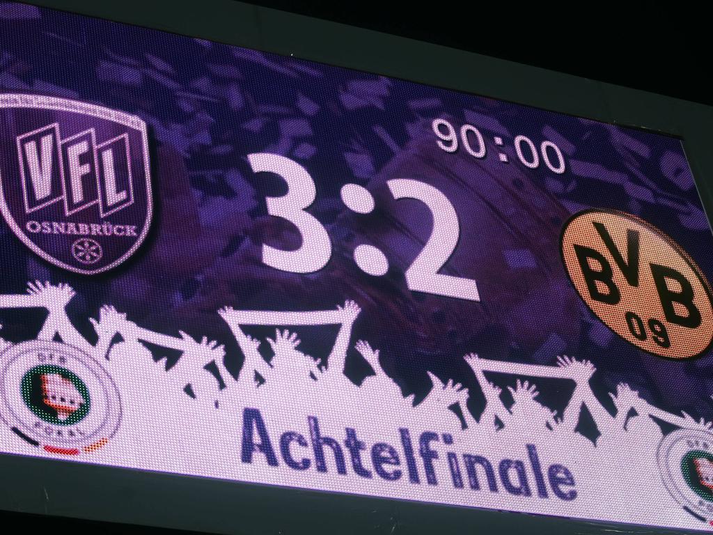 2009 schmiss Osnabrück die Dortmunder aus dem Pokal - nun unterstützt der BVB den VfL
