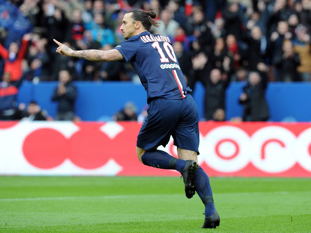 Zlatan Ibrahimovic marcó ayer ante el Caen (2-2). (Foto: Getty)