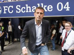 Markus Weinzierl führte seine erste PK als S04-Coach