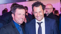Lothar Matthäus (li.) kritisiert die Aussagen von Hasan Salihamidzic (re.)