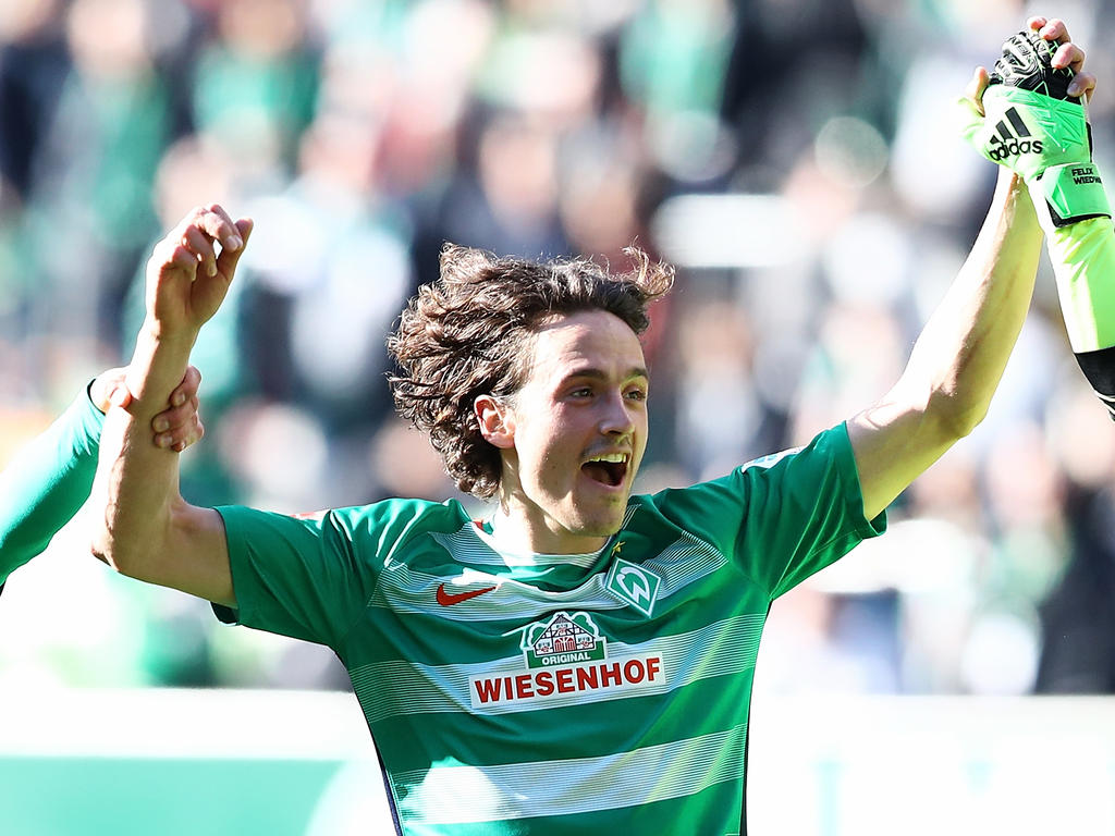 Thomas Delaney glaubt, dass es Werder in die Europa League schaffen könnte Thomas Delaney glaubt, dass es Werder in die Europa League schaffen könnte