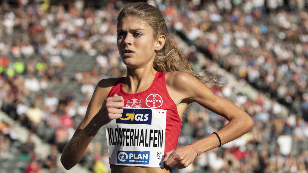 Zählt bei der WM zu den Topfavoritinnen über 1500 und 5000 Meter: Konstanze Klosterhalfen Zählt bei der WM zu den Topfavoritinnen über 1500 und 5000 Meter: Konstanze Klosterhalfen