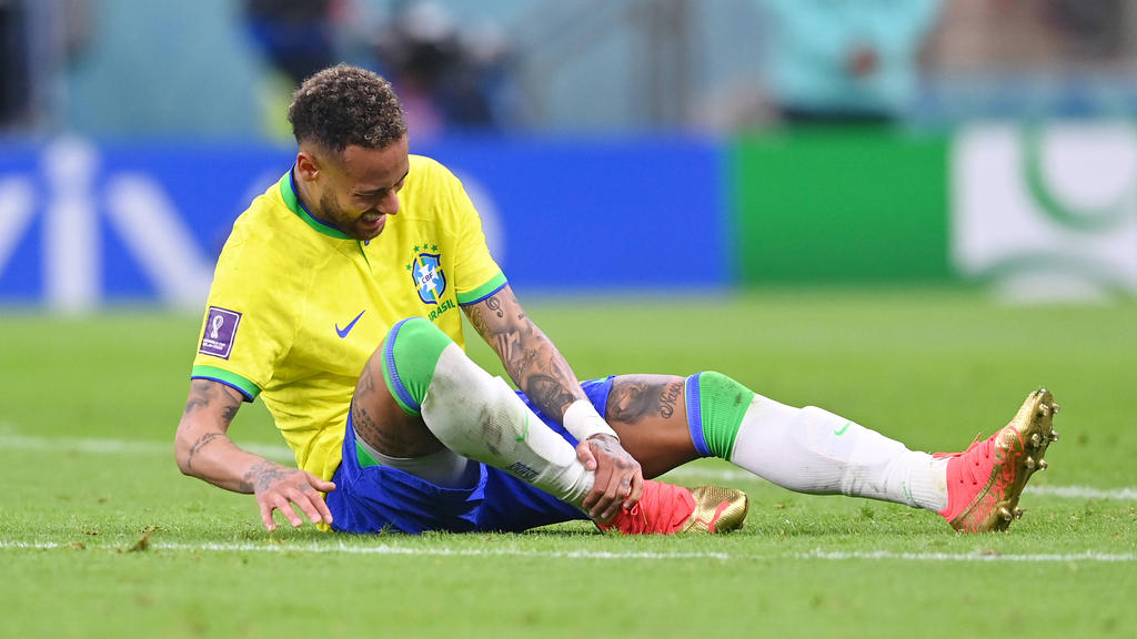 Neymar hat sich bei der Fußball-WM verletzt