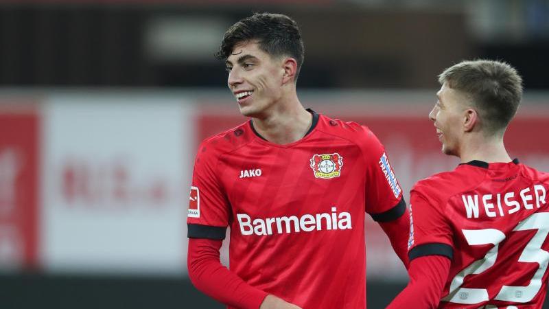 Kai Havertz erzielte gegen den SC Paderborn einen Treffer