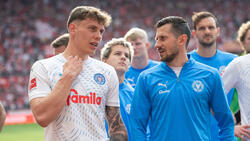 Nicolai Remberg (li.) ist Thema bei Werder Bremen