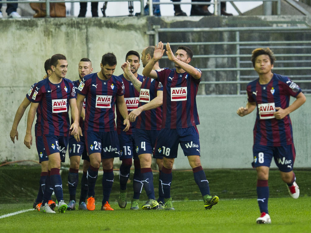 El Eibar logró la mayor goleada de su historia en Primera. (Foto: Getty)