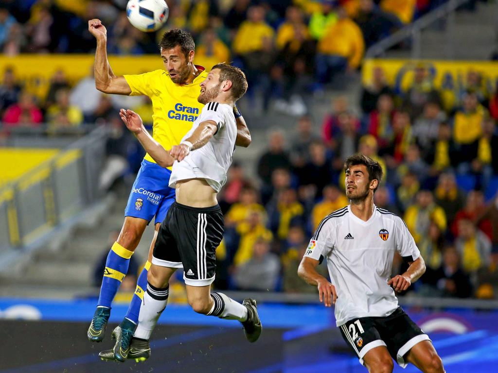 El único gol del partido en las islas Canarias lo consiguió Rodrigo. (Foto: Imago)