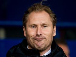 Technisch manager Peter Hofstede is aanwezig tijdens het competitieduel De Graafschap - Vitesse (21-02-2016).