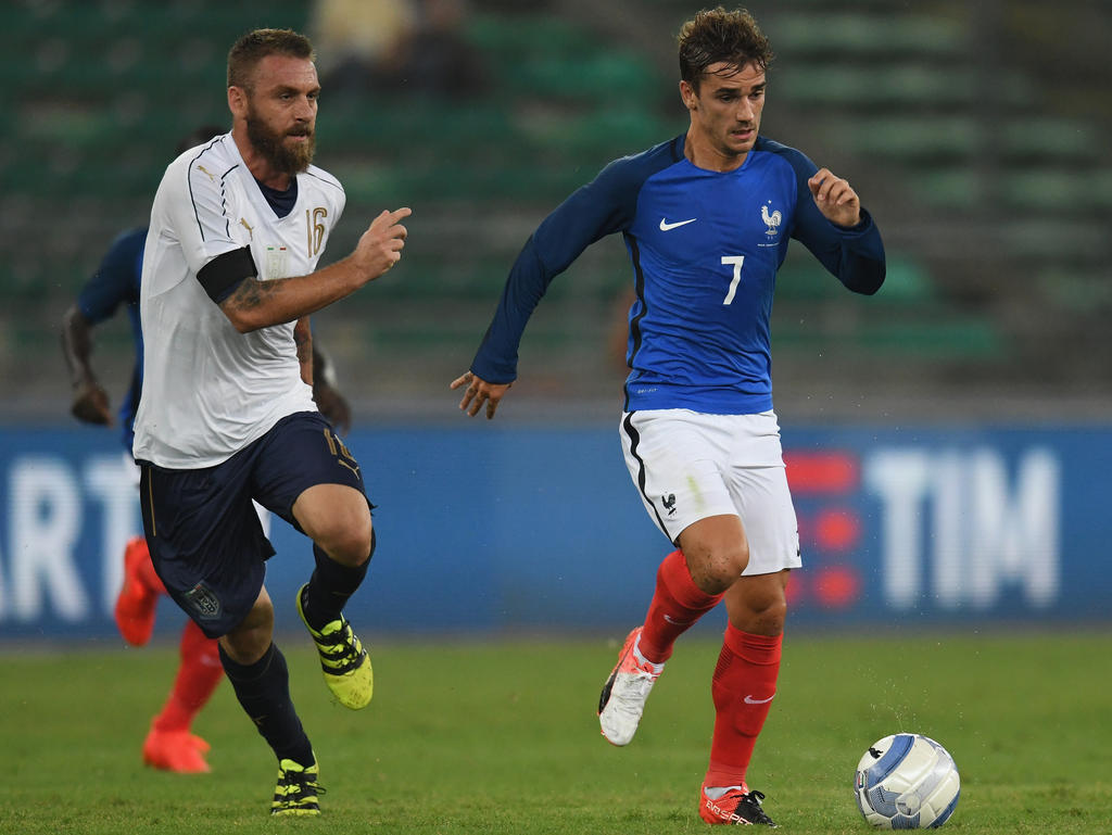 De Rossi durante el amistoso contra Francia. (Foto: Getty)