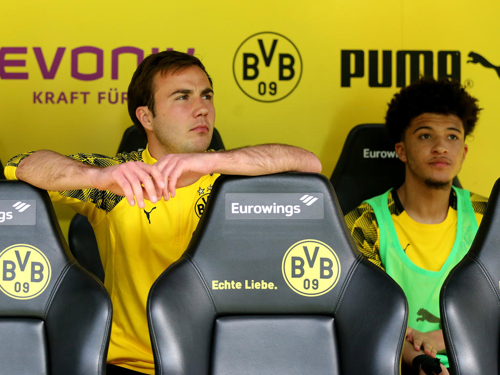 Mario Götze zeigte gegen Leverkusen eine starke Partie Mario Götze zeigte gegen Leverkusen eine starke Partie