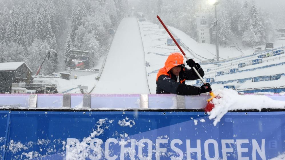 Qualifkation in Bischofshofen wird am Sonntag nachgeholt Qualifkation in Bischofshofen wird am Sonntag nachgeholt