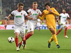 Der FC Augsburg und Eintracht Frankfurt trennen sich 1:1-Unentschieden