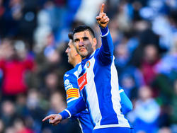 Reyes anotó sobre la bocina para dar el triunfo a los catalanes. (Foto: Getty)
