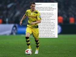 Matthias Ginter hat sich in den sozialen Medien zu Wort gemeldet