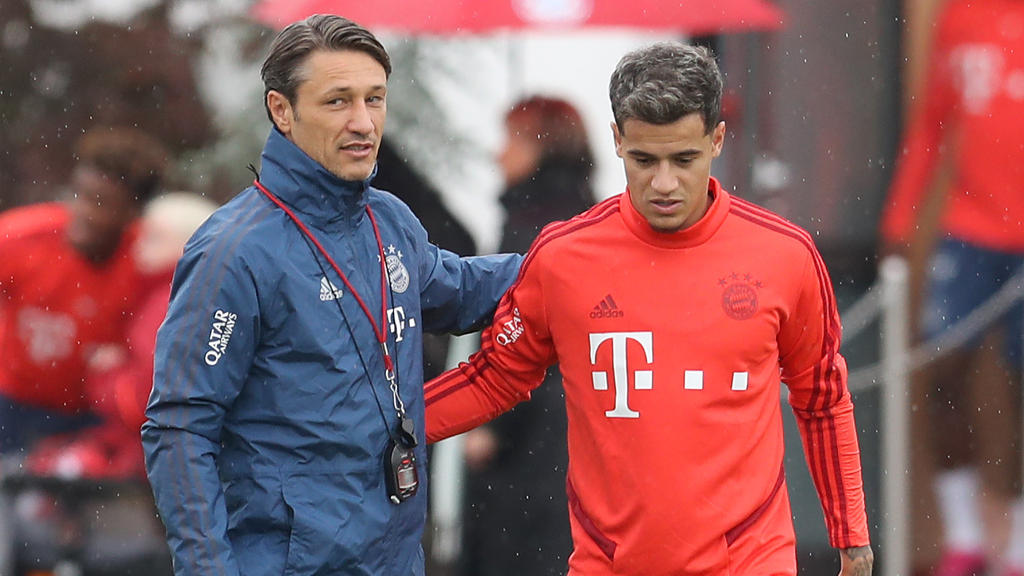 Niko Kovac und Philippe Coutinho wollen beim FC Bayern zusammen Erfolge feiern