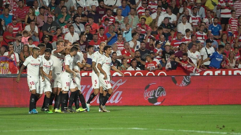 El Sevilla se impuso por la mínima en Los Cármenes