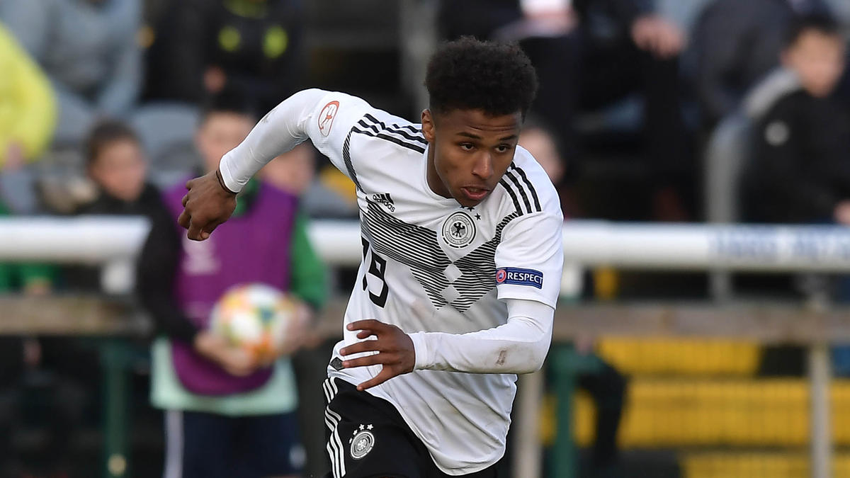 DFB-Youngster Karim Adeyemi gilt als Riesen-Talent DFB-Youngster Karim Adeyemi gilt als Riesen-Talent