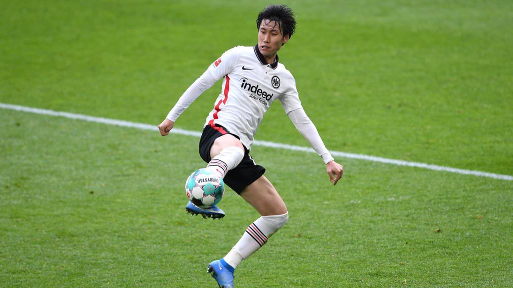 Daichi Kamada steht bei Eintracht Frankfurt vor einer ungewissen Zukunft