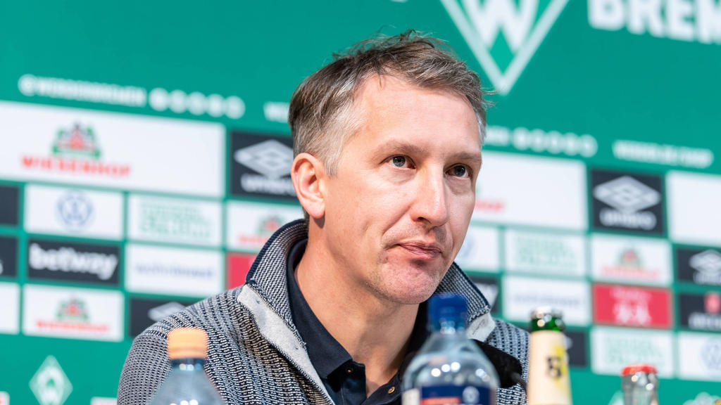 Nicht mit Innensenator Mäurer einer Meinung: Werder Bremens Geschäftsführer Frank Baumann