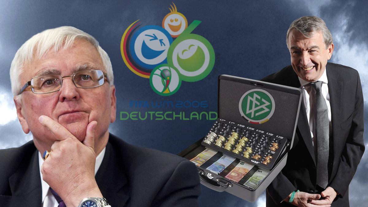 Angeklagt: Theo Zwanziger (l.) und Wolfgang Niersbach (r.) Angeklagt: Theo Zwanziger (l.) und Wolfgang Niersbach (r.)