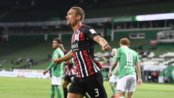 Stefan Ilsanker traf doppelt für Eintracht Frankfurt