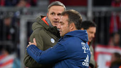 Dietmar Hamann (l.) sieht Hansi Flick (r.) als DFB-Kandidaten