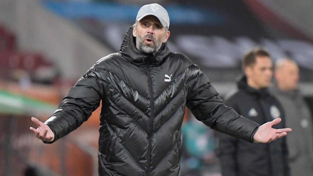 Marco Rose befindet sich mit Gladbach im freien Fall Marco Rose befindet sich mit Gladbach im freien Fall