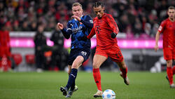 Lennard Maloney (l.) vom 1. FC Heidenheim wird aktuell heiß umworben