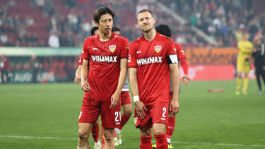 Hiroki Ito (l.) und Waldemar Anton waren wichtige Aktivposten beim VfB Stuttgart