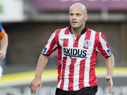 Steef Nieuwendaal in actie tijdens Sparta - FC Den Bosch. (26-10-2013)