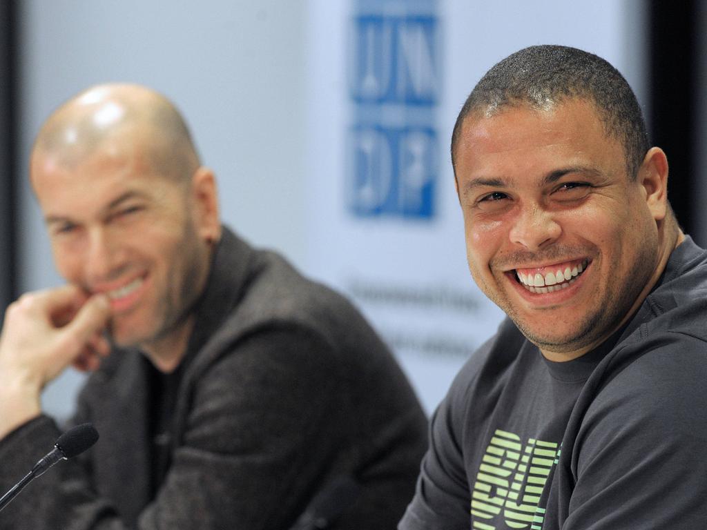 Zidane y Ronaldo liderarán una selección de leyendas del fútbol en la duodécima edición del partido contra la pobreza. (Foto: Getty)