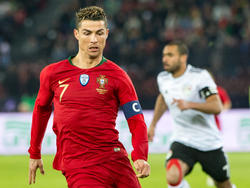 Portugals Torgarant Cristiano Ronaldo sorgte mit seinen zwei Toren für den 2:1-Sieg gegen Ägypten