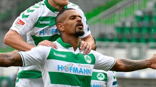 Daniel Keita-Ruel schnürte einen Doppelpack (Bild: Instagram: Greuther Fürth)