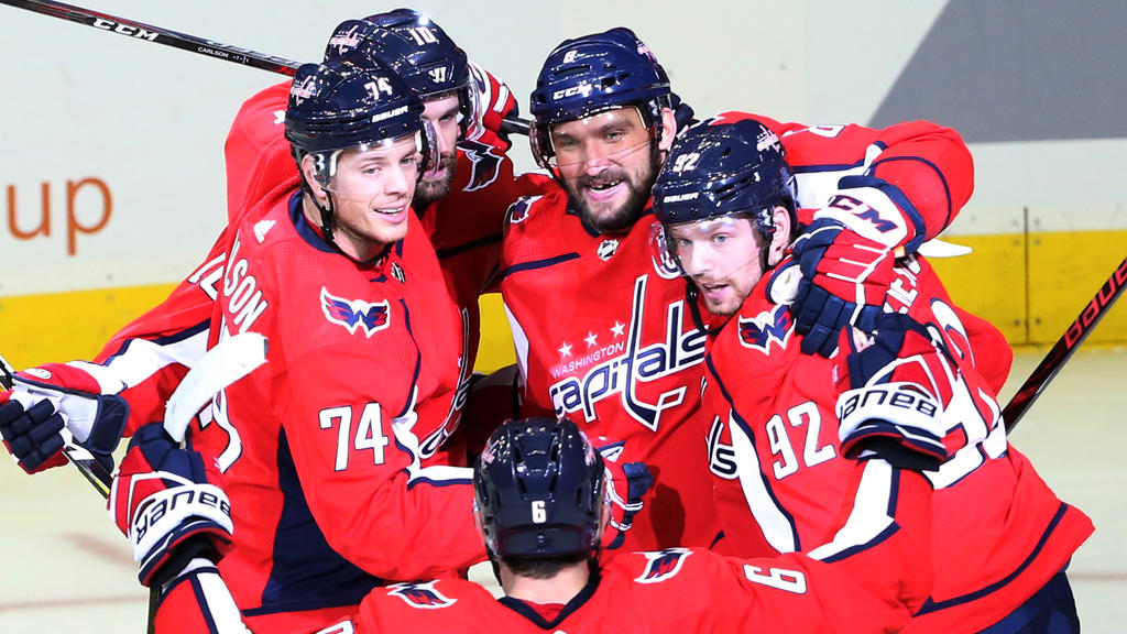 Die Washington Capitals besiegten die Vegas Golden Knights mit 5:2 Die Washington Capitals besiegten die Vegas Golden Knights mit 5:2