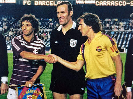El Metz ganó 1-4 en el Camp Nou en 1984. (Foto: www.thevintagefootballclub.blogspot.com)