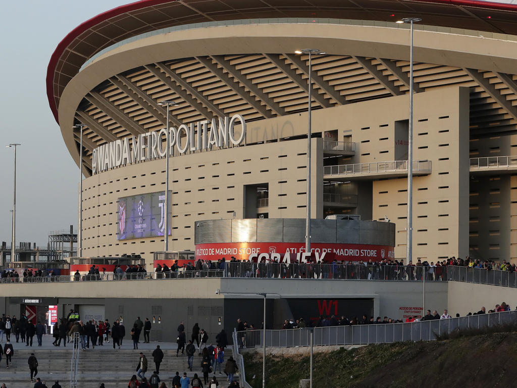 Imágenes del Wanda Metropolitano que acogerá la final de la UCL.