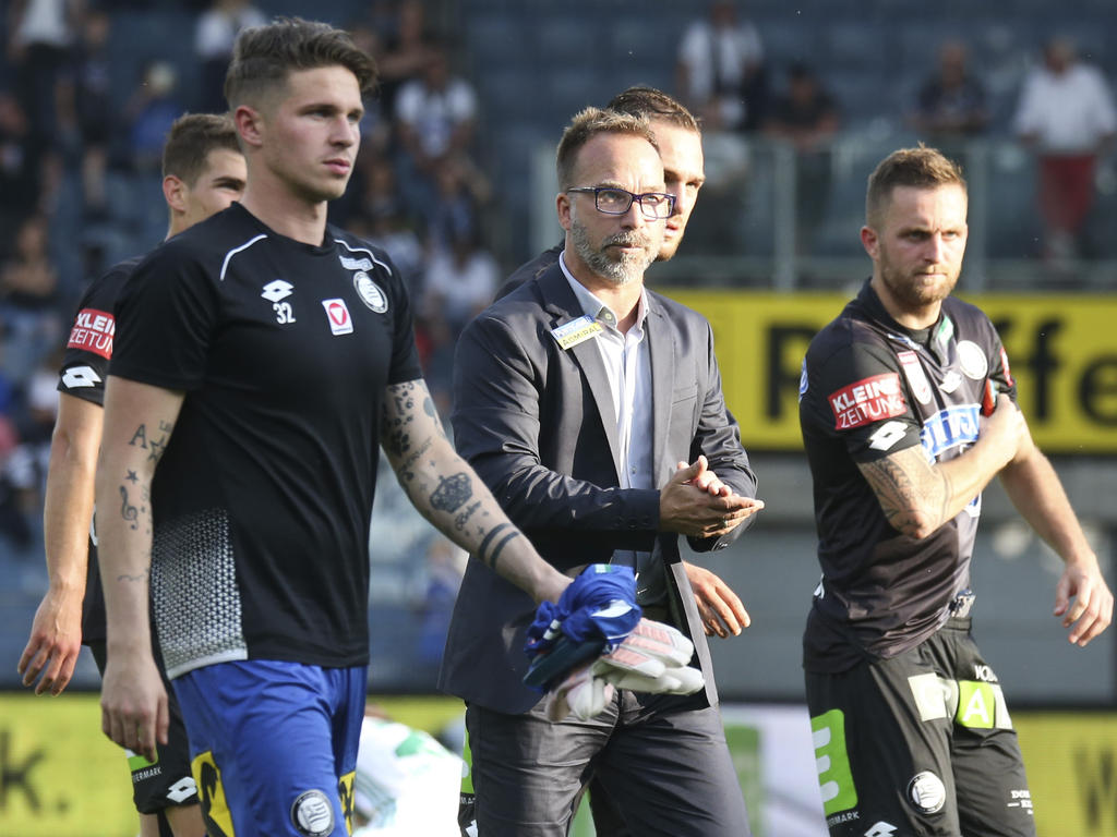 Sturm-Trainer Roman Mählich trotz Europacup-Teilnahme nicht zufrieden