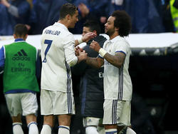 Ronaldo (l.) und Marcelo markierten die entscheidenden Real-Treffer