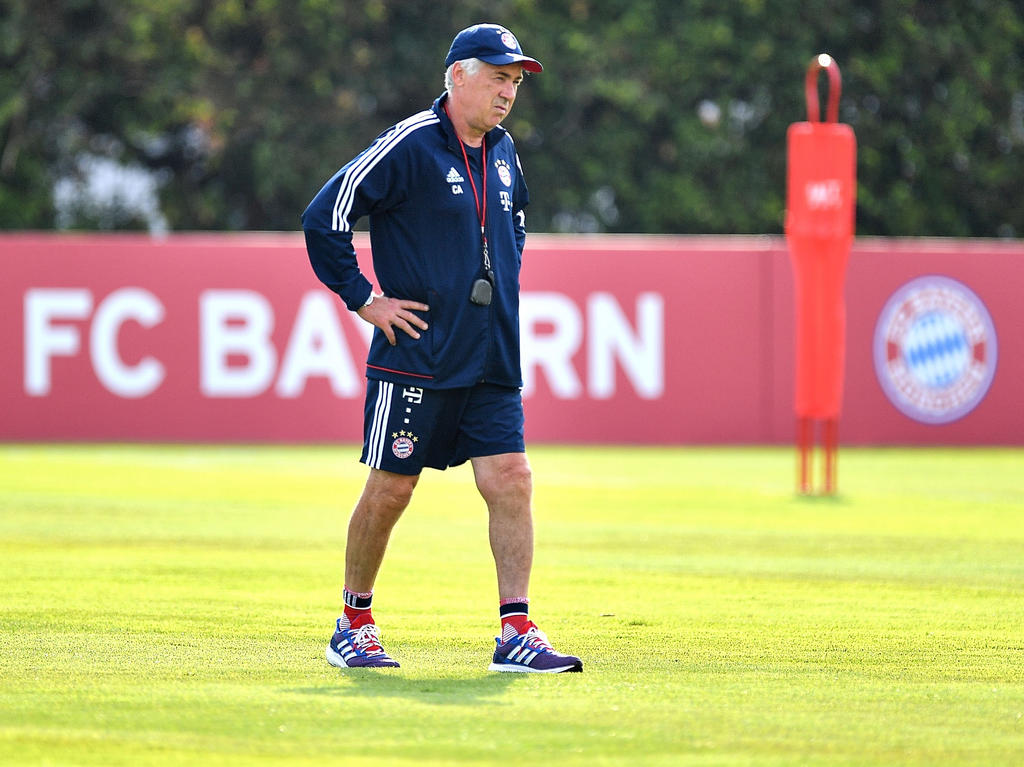 Carlo Ancelotti möchte beim FC Bayern München die Talente fördern