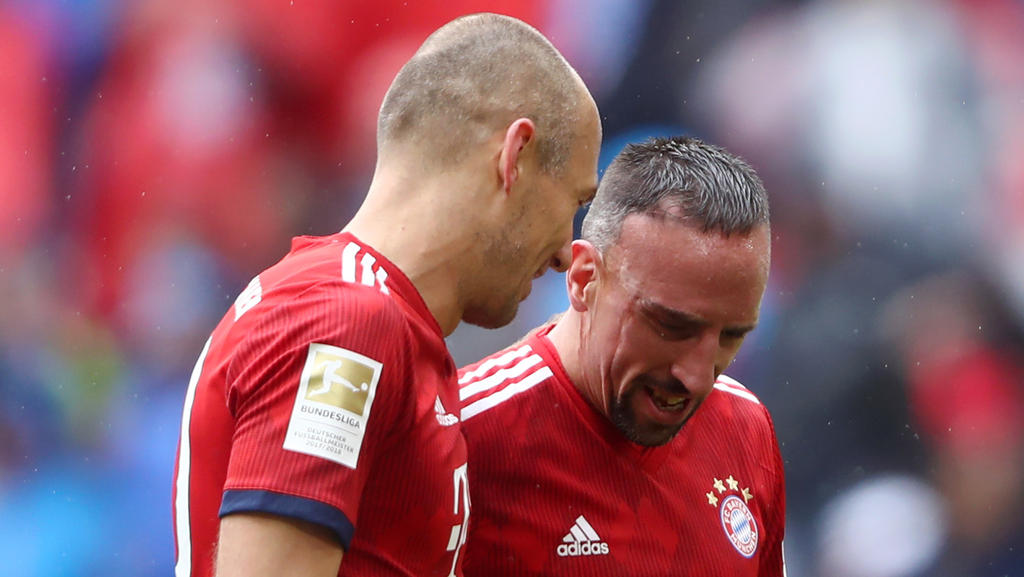 Prägten lange Zeit den FC Bayern: Arjen Robben (l.) und Franck Ribéry